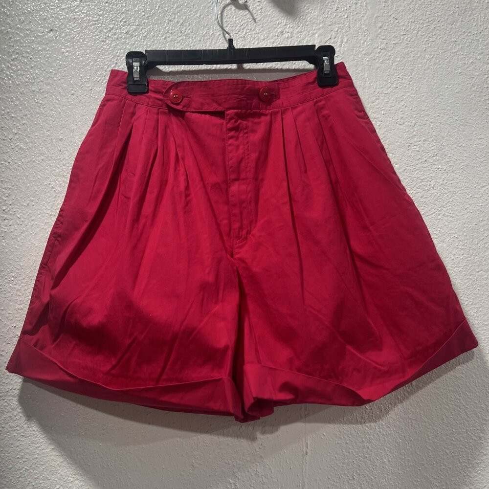 FEELING JAZZIE-HAPPY LEGS INC-Womans Size‎ 14 Y2K SHORTS Hot Pink